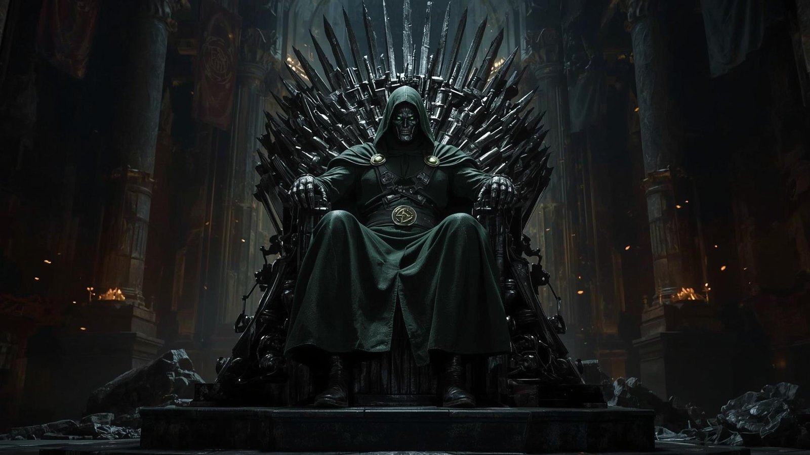 Download Free Doctor Doom throne Wallpaper