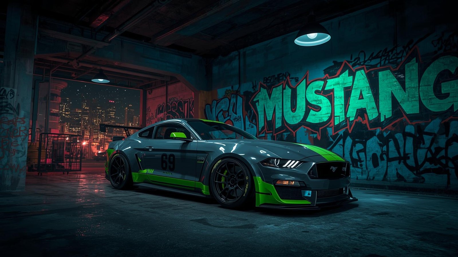 Download Free 2025 Model Mustang Wallpaper
