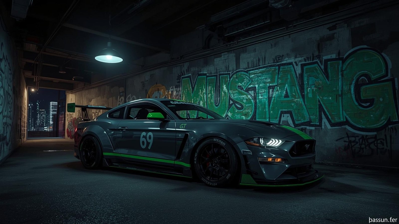 Download Free 2025 Mustang Model Wallpaper 8k