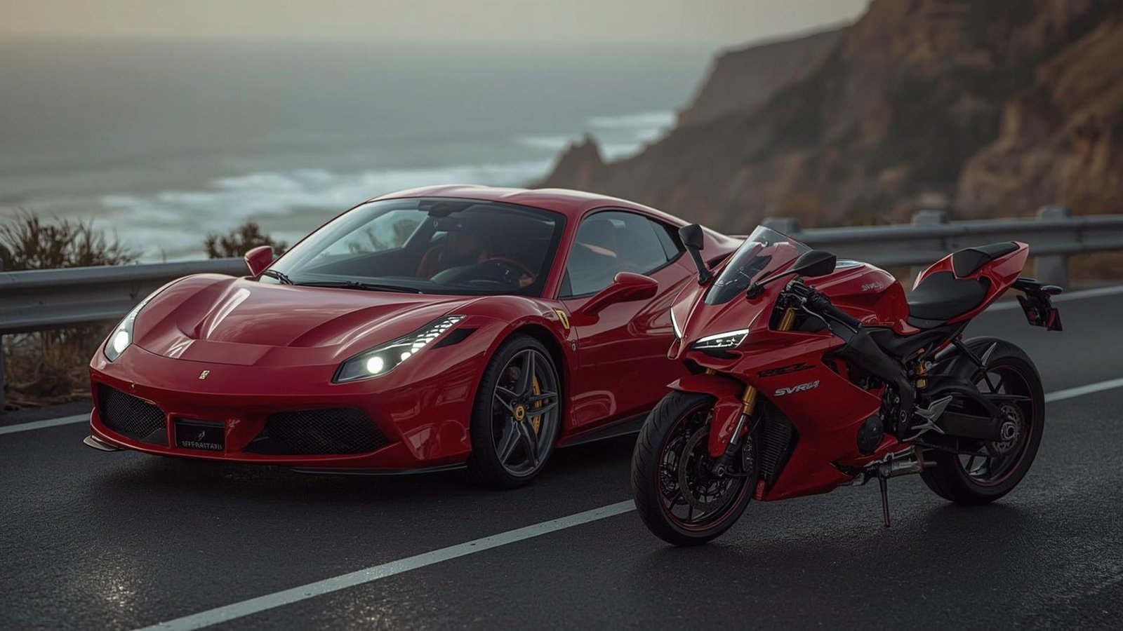 Download Free High-Performance Car and Motorcycle