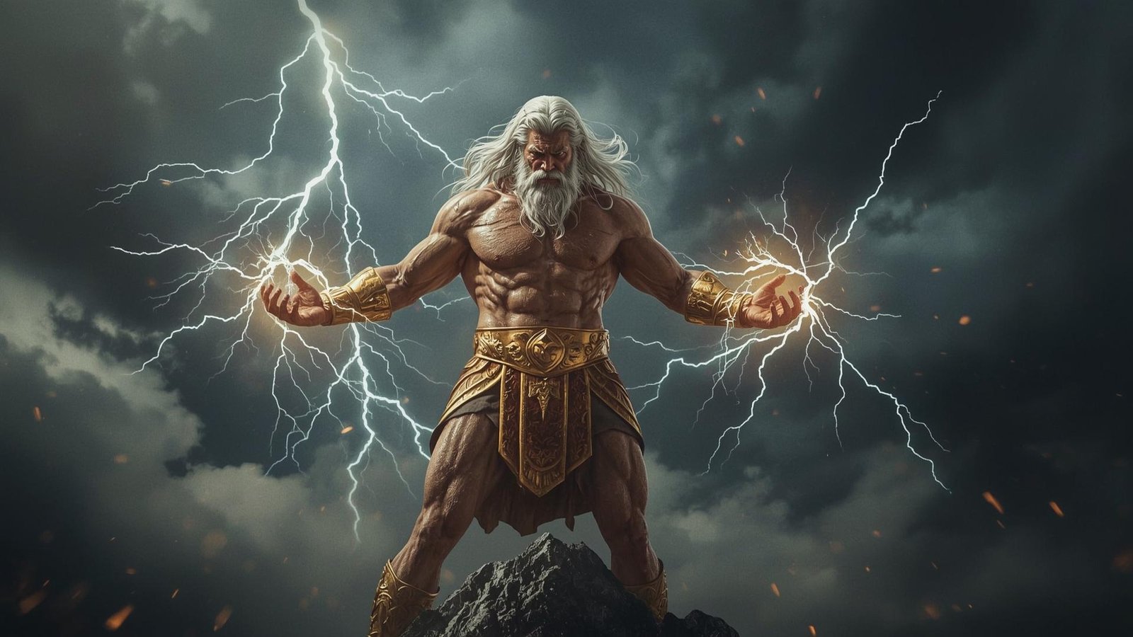 Download Free Zeus God of Thunder Cinematic Wallpaper