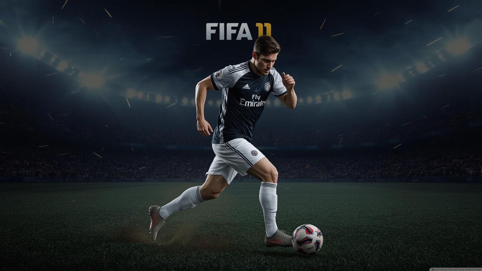 Download Free Artistic FIFA Football Composition