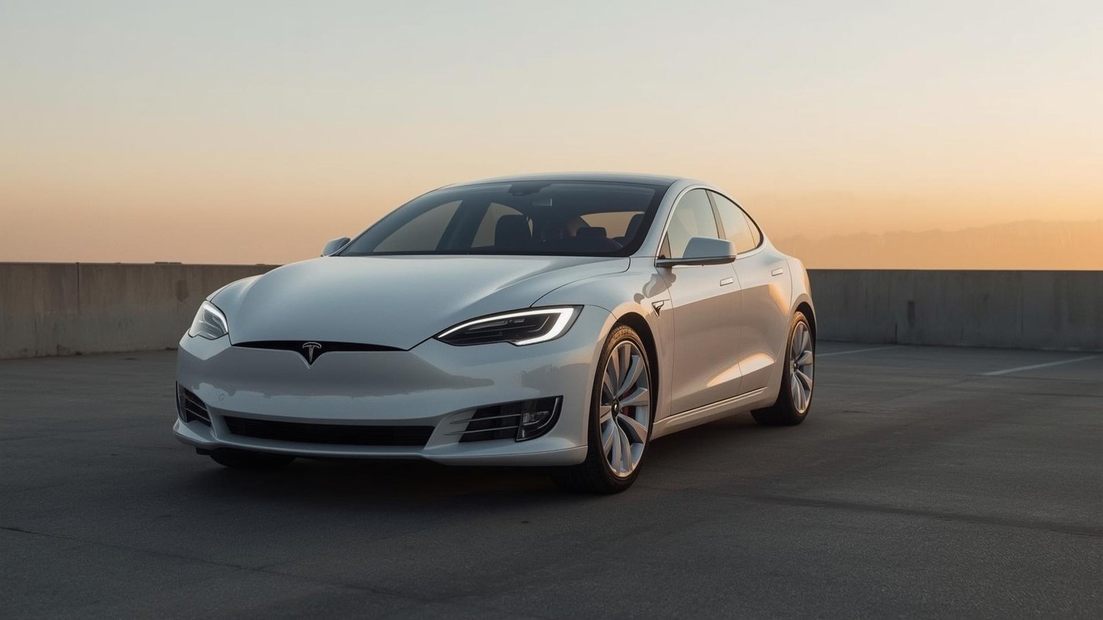 Download Free Tesla Electric Car Background