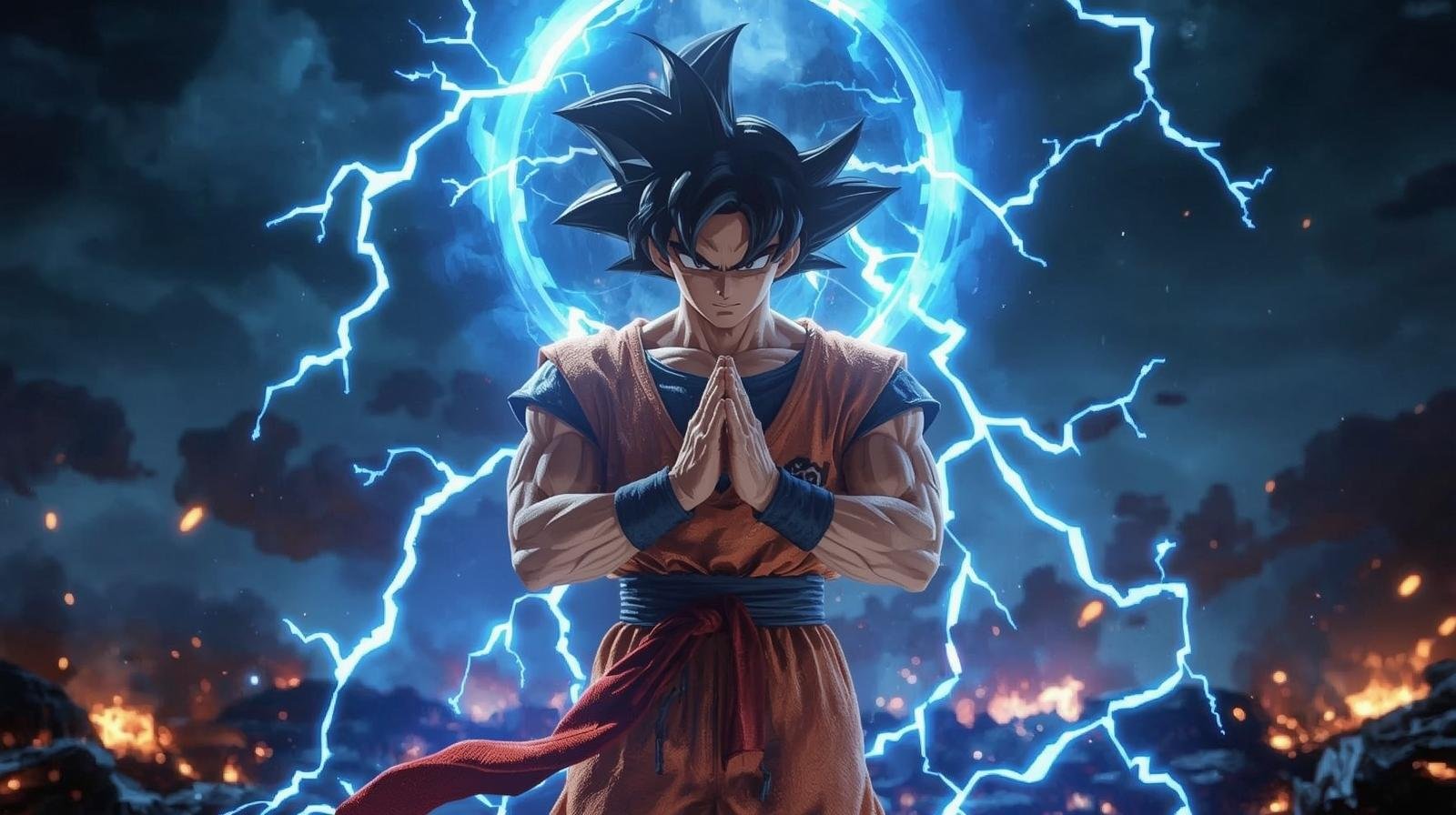 Download Free Goku wallpaper 4k