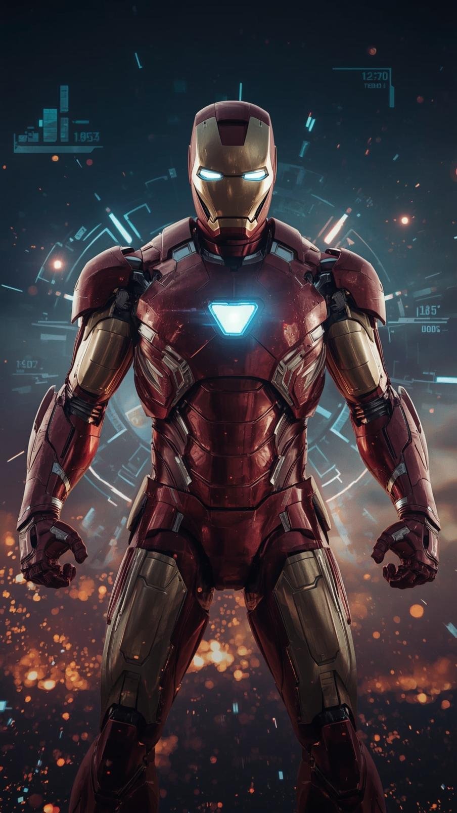 Download Free Iron Man lock screen 4k
