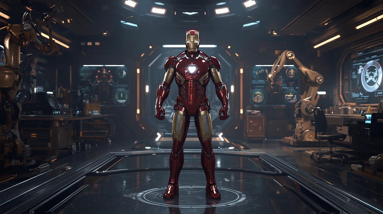 Download Free Iron man lock screen 4k