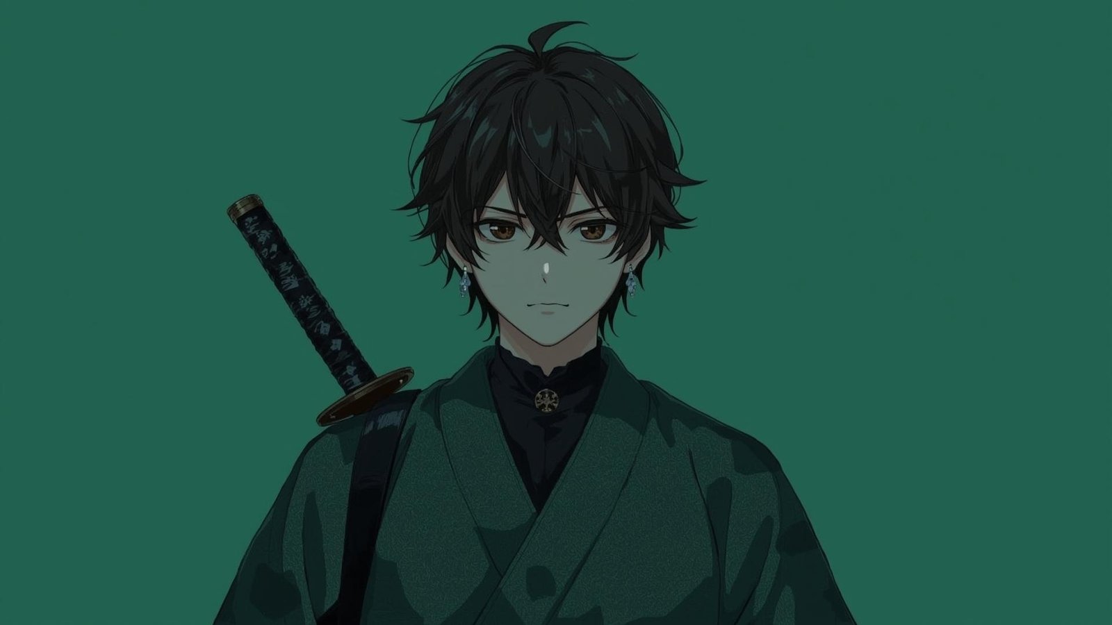 Download Free Minimalist Tanjiro Lock Screen Wallpaper