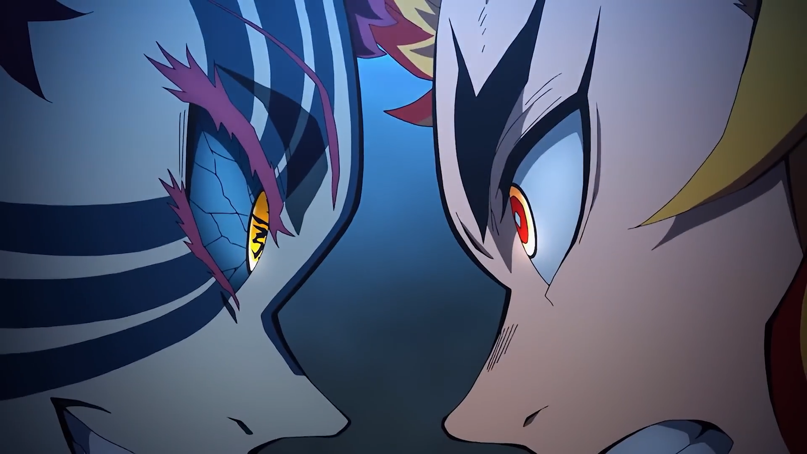 Download Free Akaza vs Rengoku Wallpaper 4K