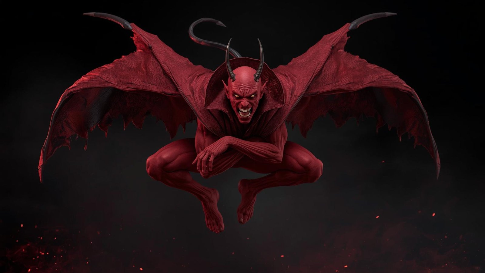Download Free Stylized Mephisto Comic Art Wallpaper