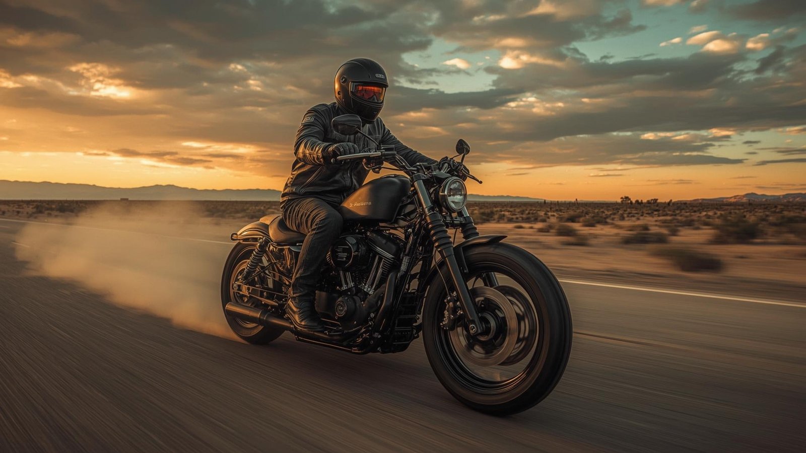 Download Free Harley Davidson Road King 4K Background