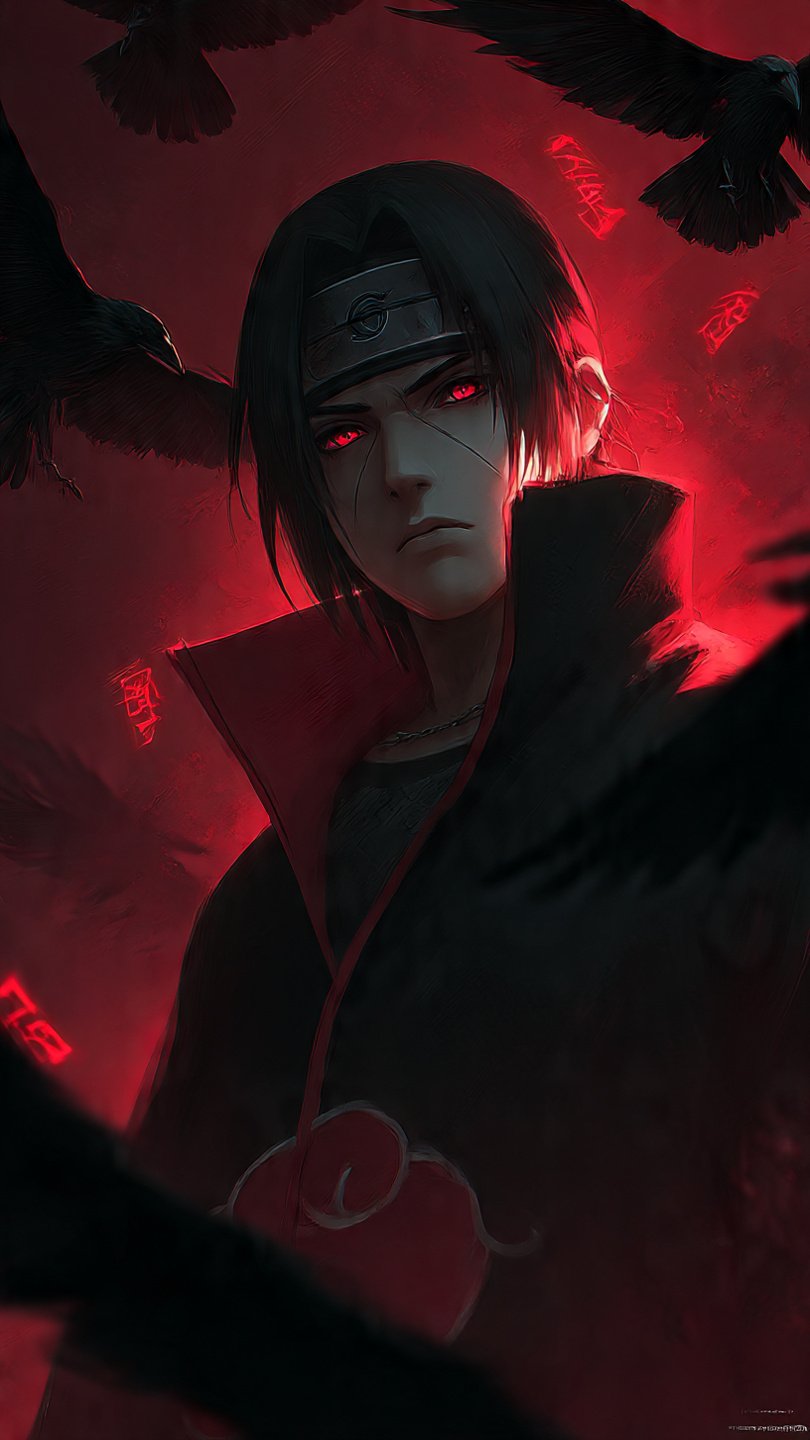 Itachi Uchiha Anime Wallpaper 4k Phone HD 4K wallpaper for mobile and desktop, free HD background download for iPhone and laptop - FreezyStock