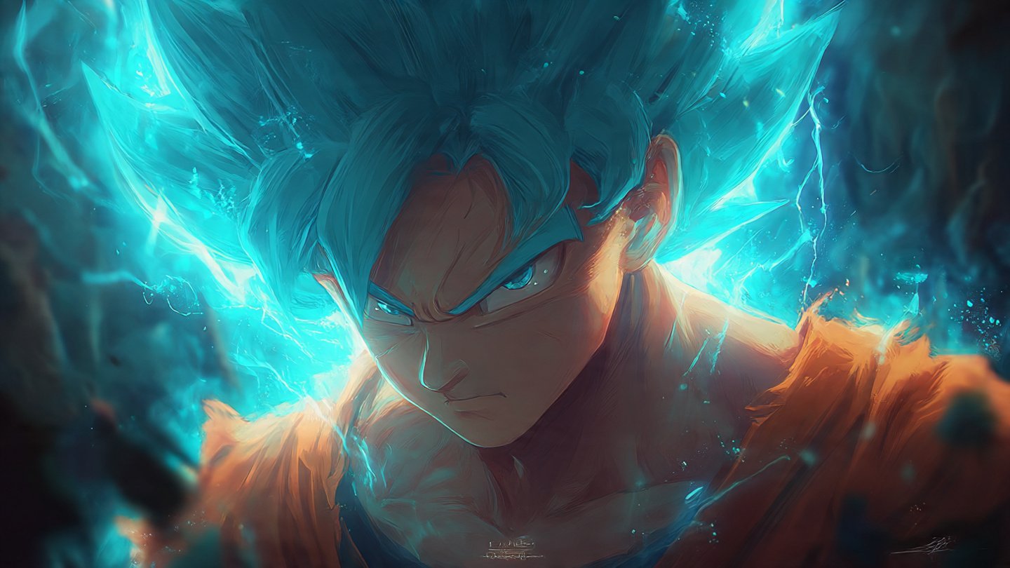 Goku Aesthetic 4k Wallpaper HD 4K wallpaper for mobile and desktop, free HD background download for iPhone and laptop - FreezyStock