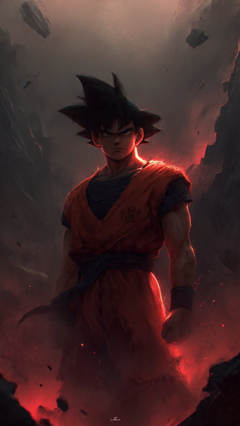 Goku Anime 4k Background HD 4K wallpaper for mobile and desktop, free HD background download for iPhone and laptop - FreezyStock