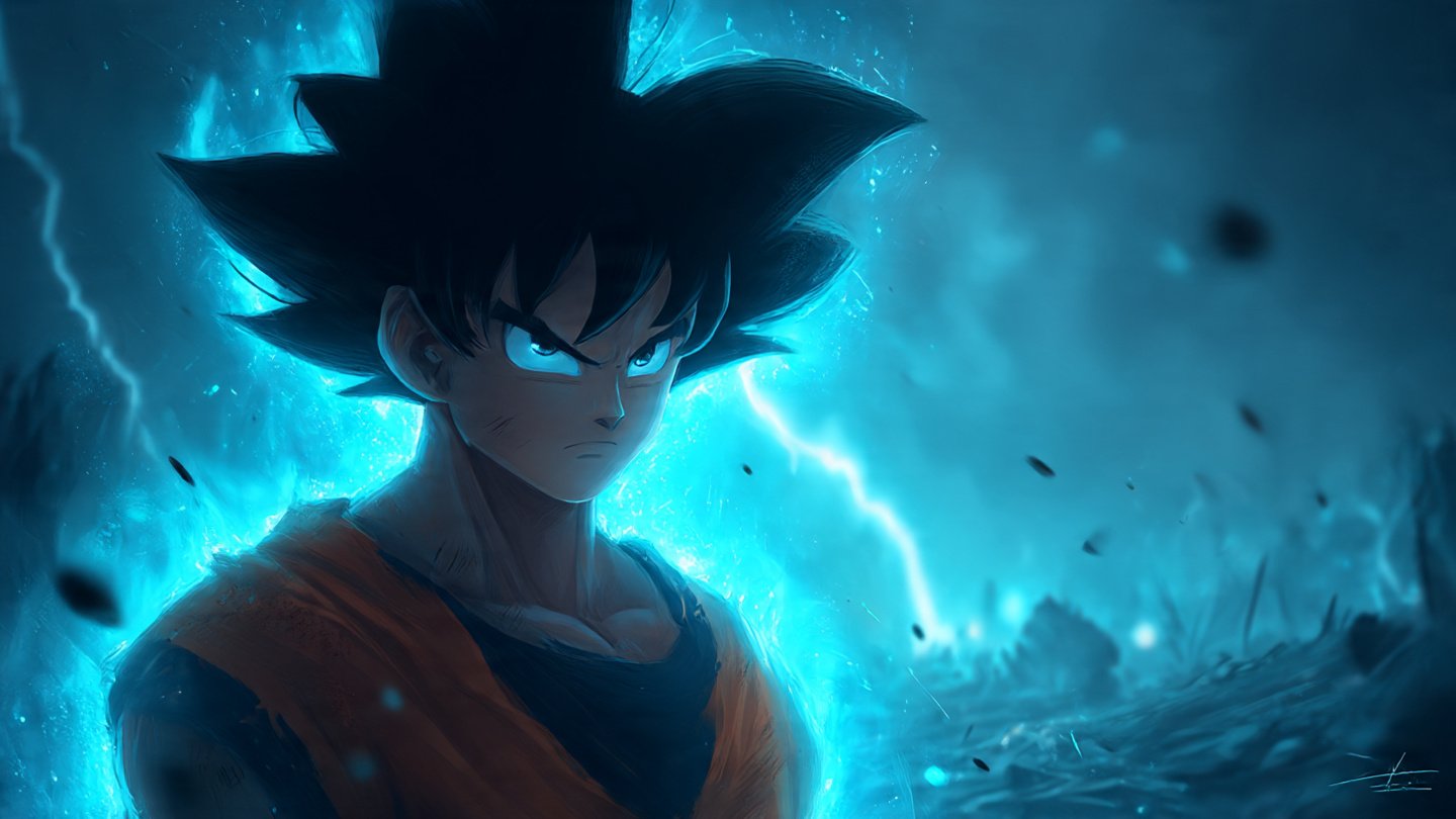 Goku Anime Wallpaper 4k HD 4K wallpaper for mobile and desktop, free HD background download for iPhone and laptop - FreezyStock