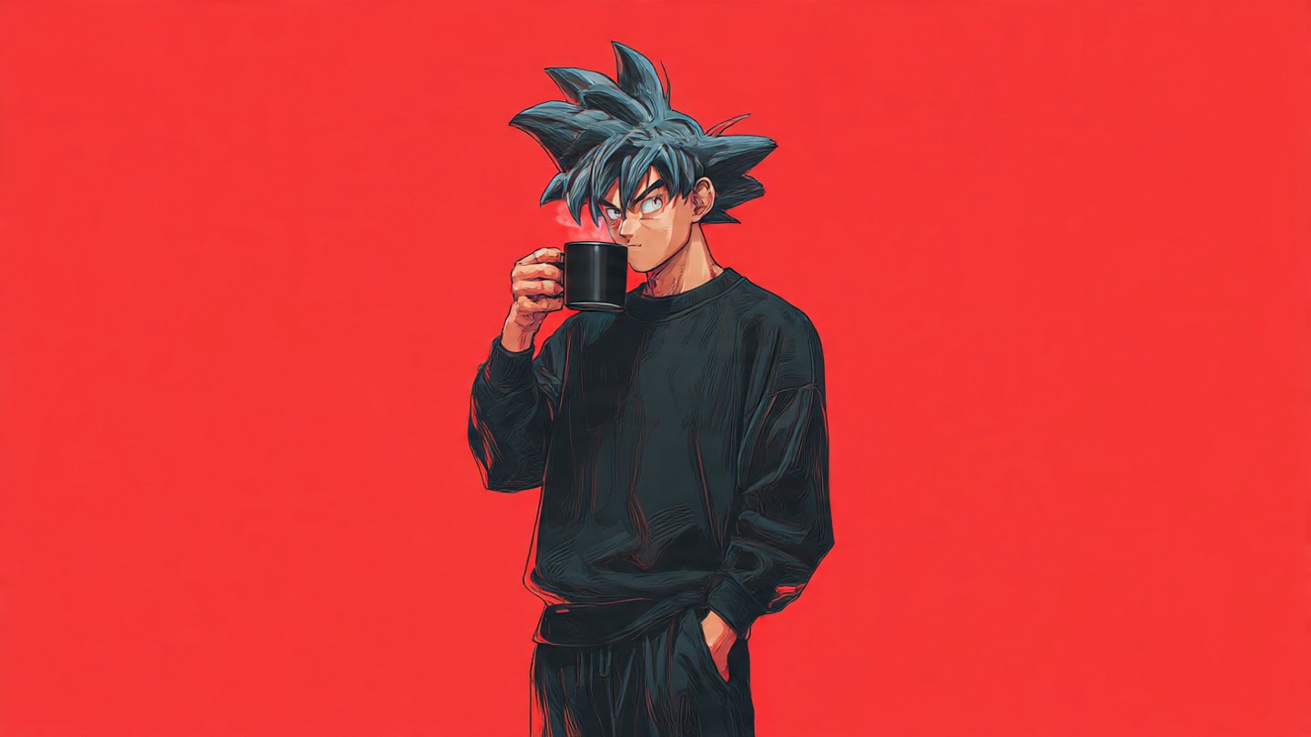 Goku Clean 4k Wallpaper HD 4K wallpaper for mobile and desktop, free HD background download for iPhone and laptop - FreezyStock