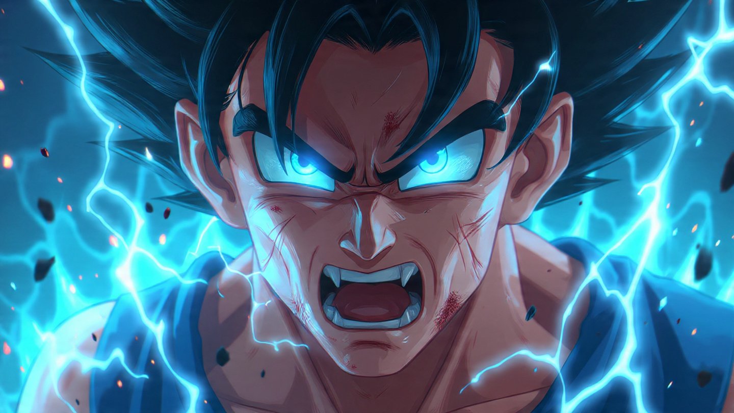 Goku Epic Anime 4k Wallpaper HD 4K wallpaper for mobile and desktop, free HD background download for iPhone and laptop - FreezyStock