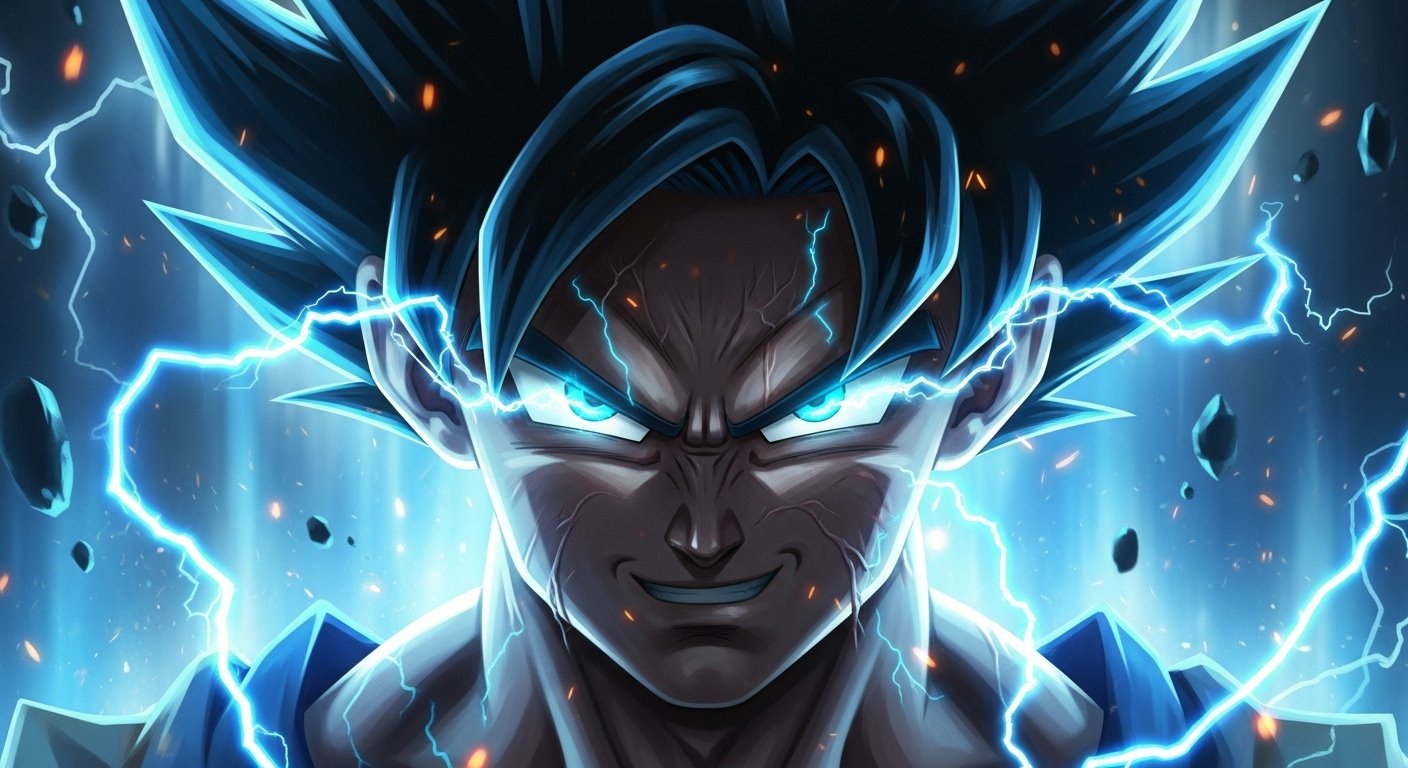 Goku Powerful Anime 4k HD 4K wallpaper for mobile and desktop, free HD background download for iPhone and laptop - FreezyStock
