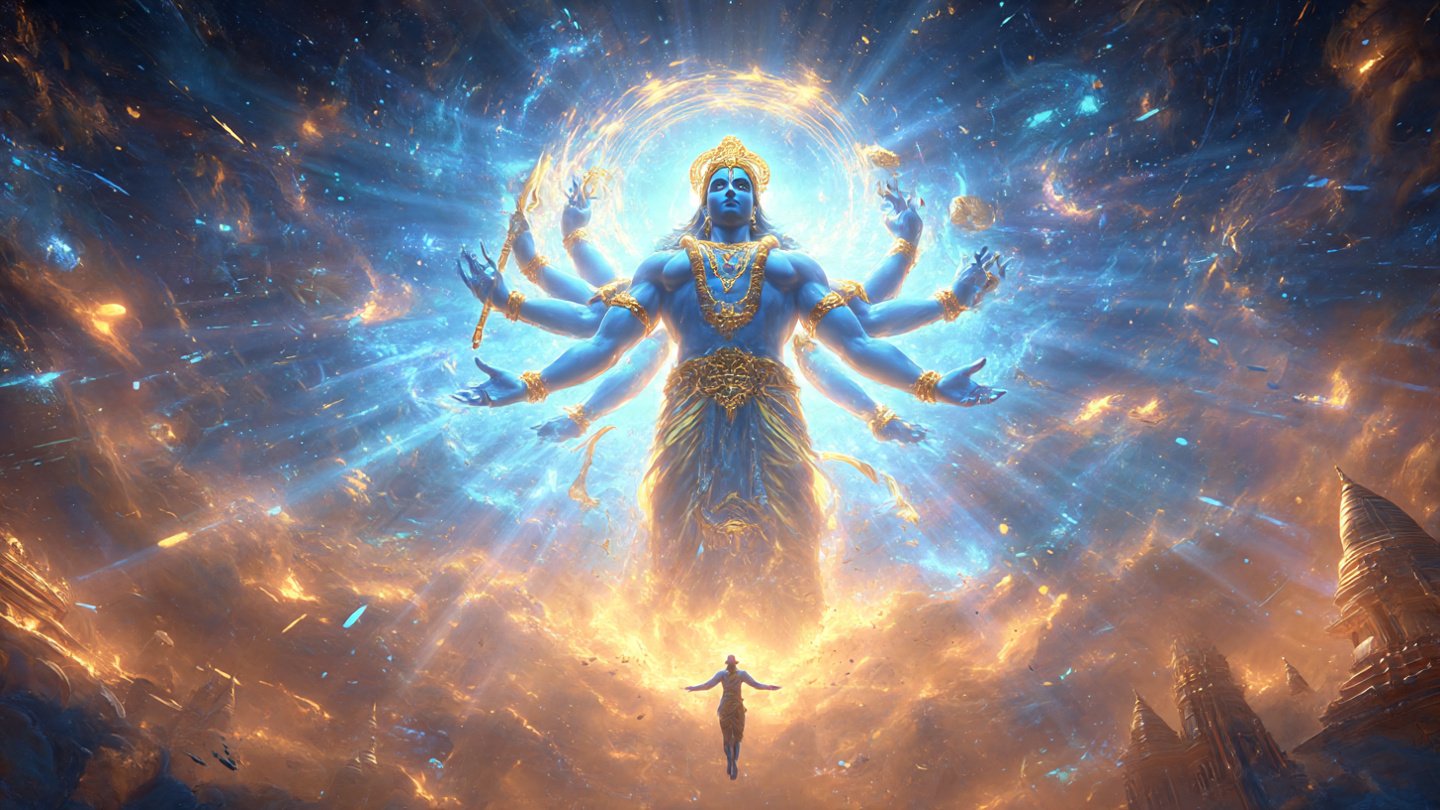 Krishna Divine Wallpaper Pc HD 4K wallpaper for mobile and desktop, free HD background download for iPhone and laptop - FreezyStock