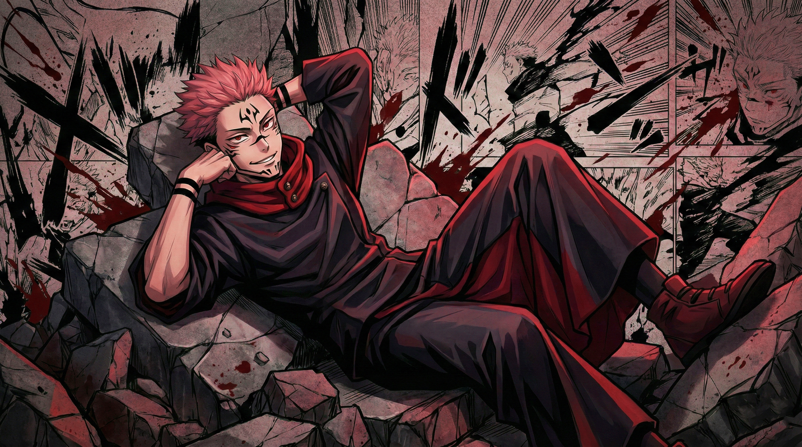 Sukuna Cursed King 4k wallpaper 4k hd