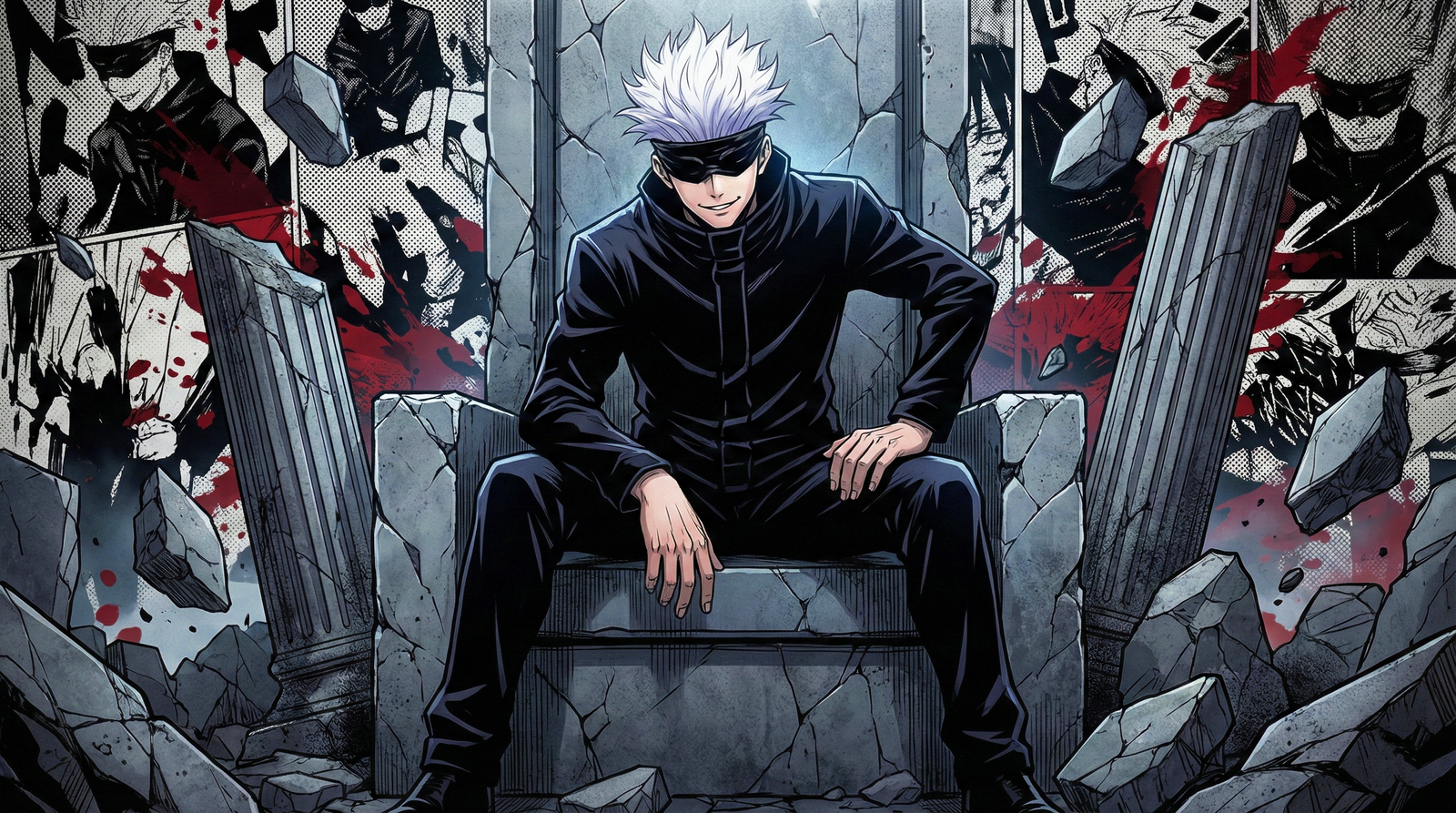 Gojo Satoru 4k Pc Wallpaper HD 4K wallpaper for mobile and desktop, free HD background download for iPhone and laptop - FreezyStock