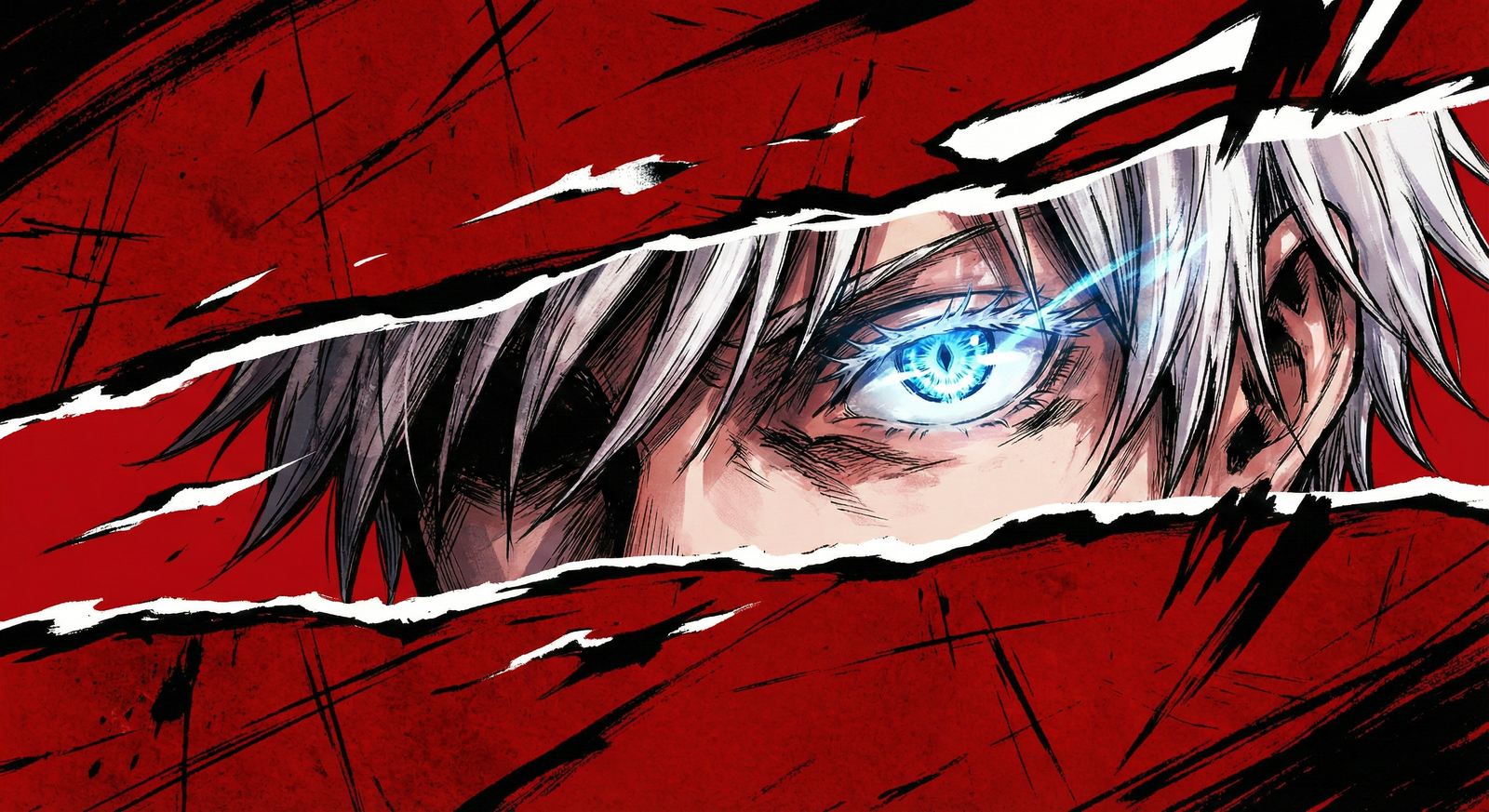 Gojo Satoru Wallpaper 4k HD 4K wallpaper for mobile and desktop, free HD background download for iPhone and laptop - FreezyStock