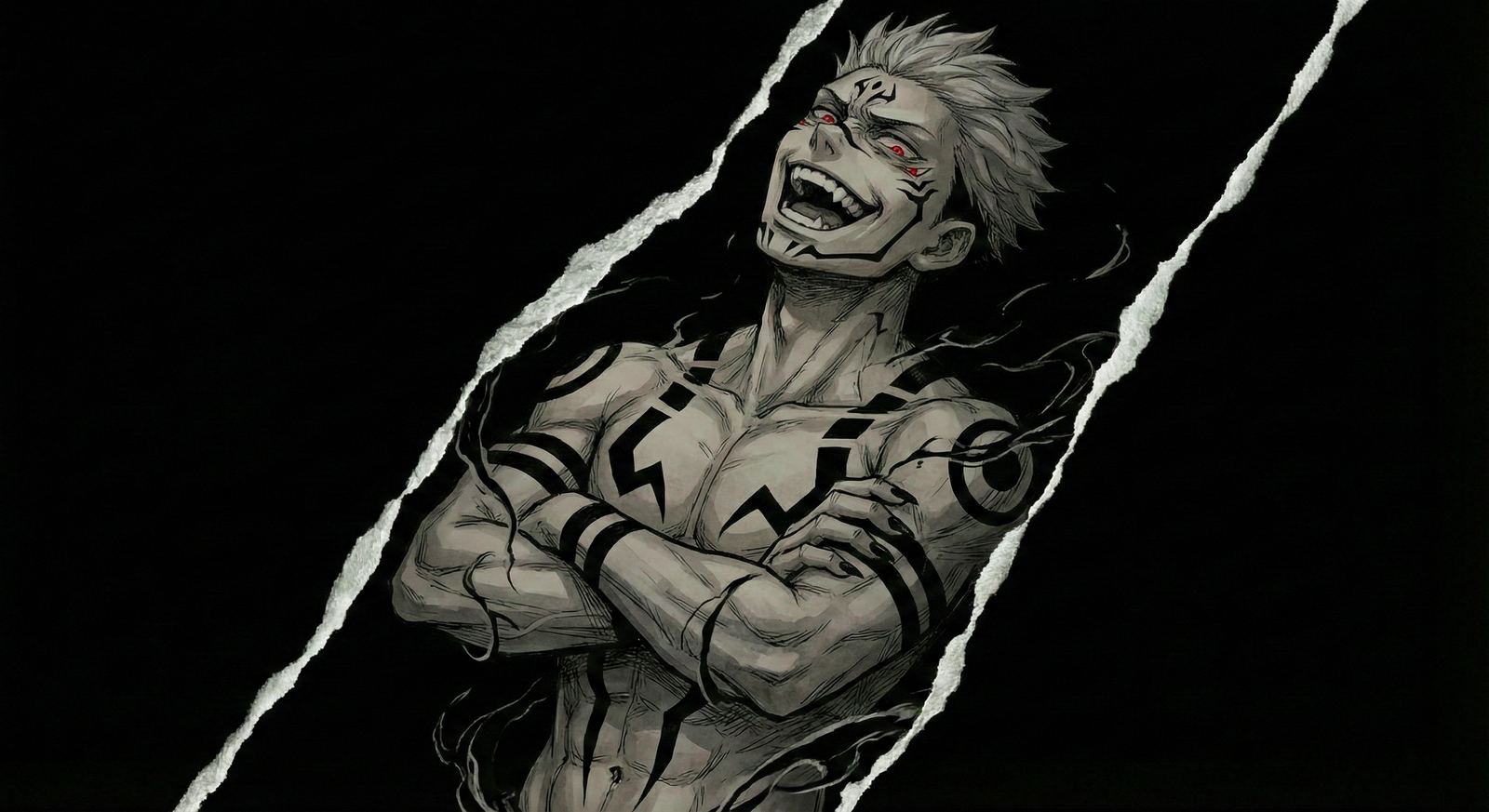 Ryomen Sukuna 4k Wallpaper HD 4K wallpaper for mobile and desktop, free HD background download for iPhone and laptop - FreezyStock