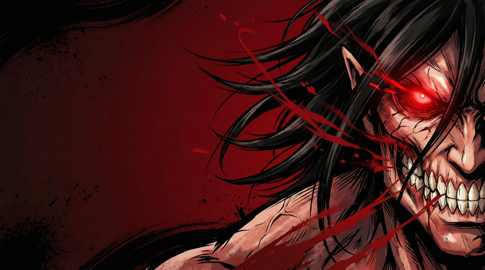 Eren Yeager Wallpaper Dark Theme Hd HD 4K wallpaper for mobile and desktop, free HD background download for iPhone and laptop - FreezyStock