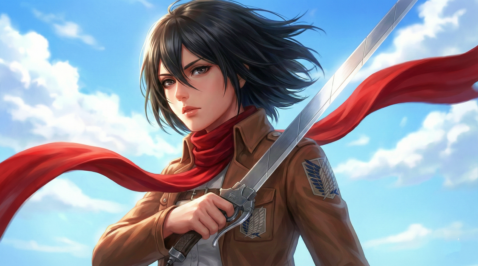 Mikasa Aesthetic Wallpaper wallpaper 4k hd