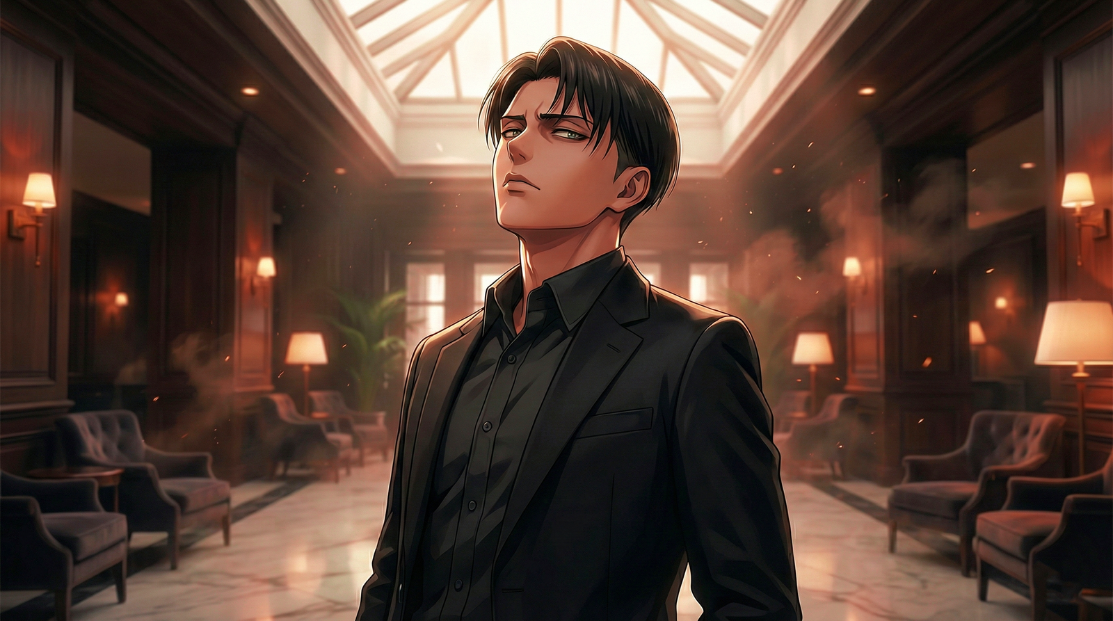 Attack On Titan Levi Wallpaper 1080p Hd HD 4K wallpaper for mobile and desktop, free HD background download for iPhone and laptop - FreezyStock