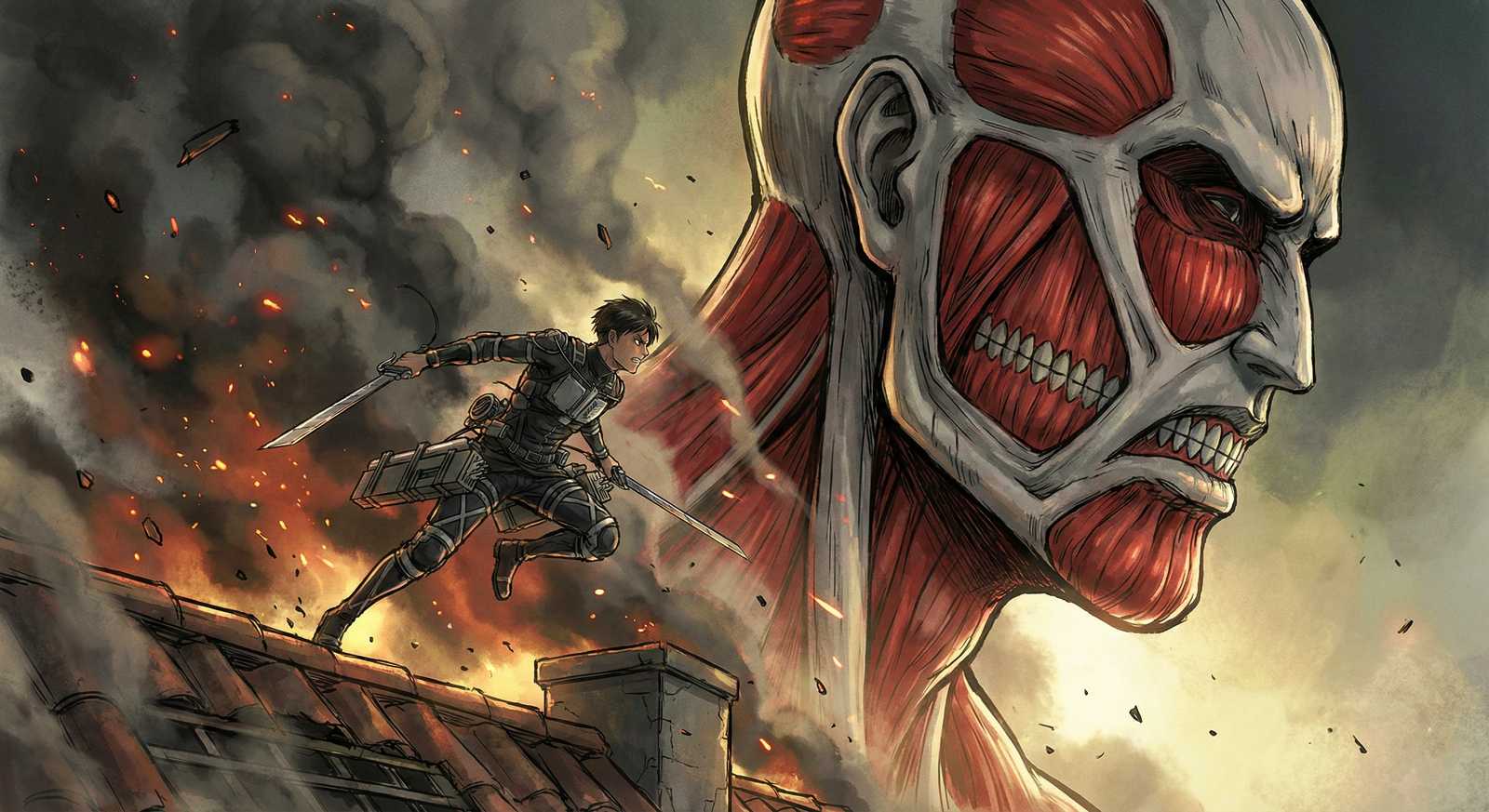 Attack On Titan Eren Yeager Wallpaper Hd HD 4K wallpaper for mobile and desktop, free HD background download for iPhone and laptop - FreezyStock