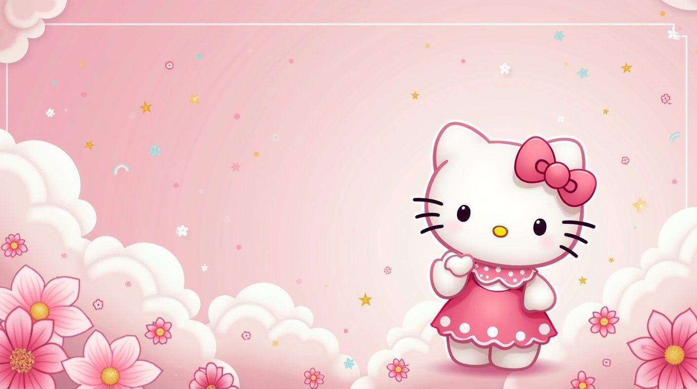 Hello Kitty Girly Laptop Wallpaper Hd