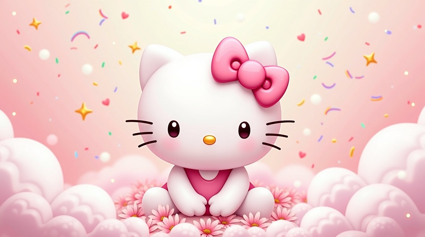 Hello Kitty Kawaii Laptop Wallpaper