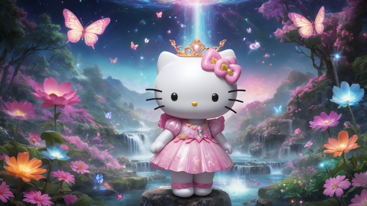 Cute Hello Kitty Laptop Wallpaper HD 4K wallpaper for mobile and desktop, free HD background download for iPhone and laptop - FreezyStock