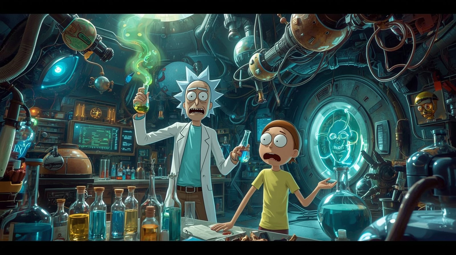 Rick And Morty Hd Wallpaper For Pc HD 4K wallpaper for mobile and desktop, free HD background download for iPhone and laptop - FreezyStock