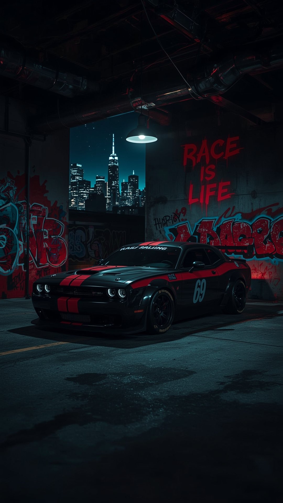 Mustang Dark Theme Iphone Wallpaper 4k HD 4K wallpaper for mobile and desktop, free HD background download for iPhone and laptop - FreezyStock