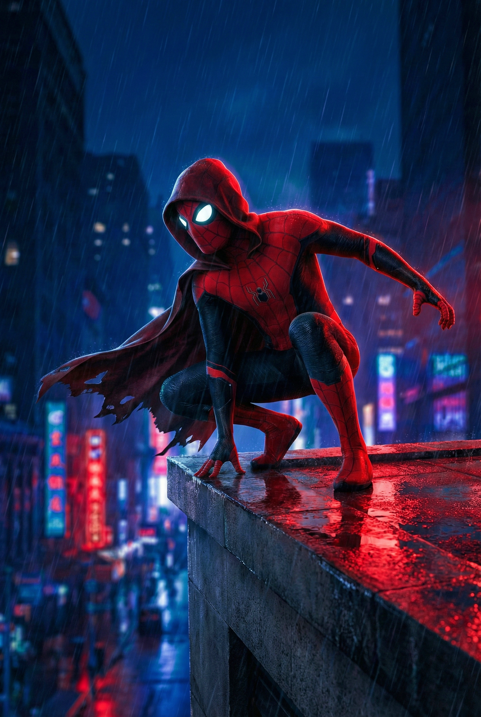 Spiderman 4k Portrait Mobile Wallpaper HD 4K wallpaper for mobile and desktop, free HD background download for iPhone and laptop - FreezyStock