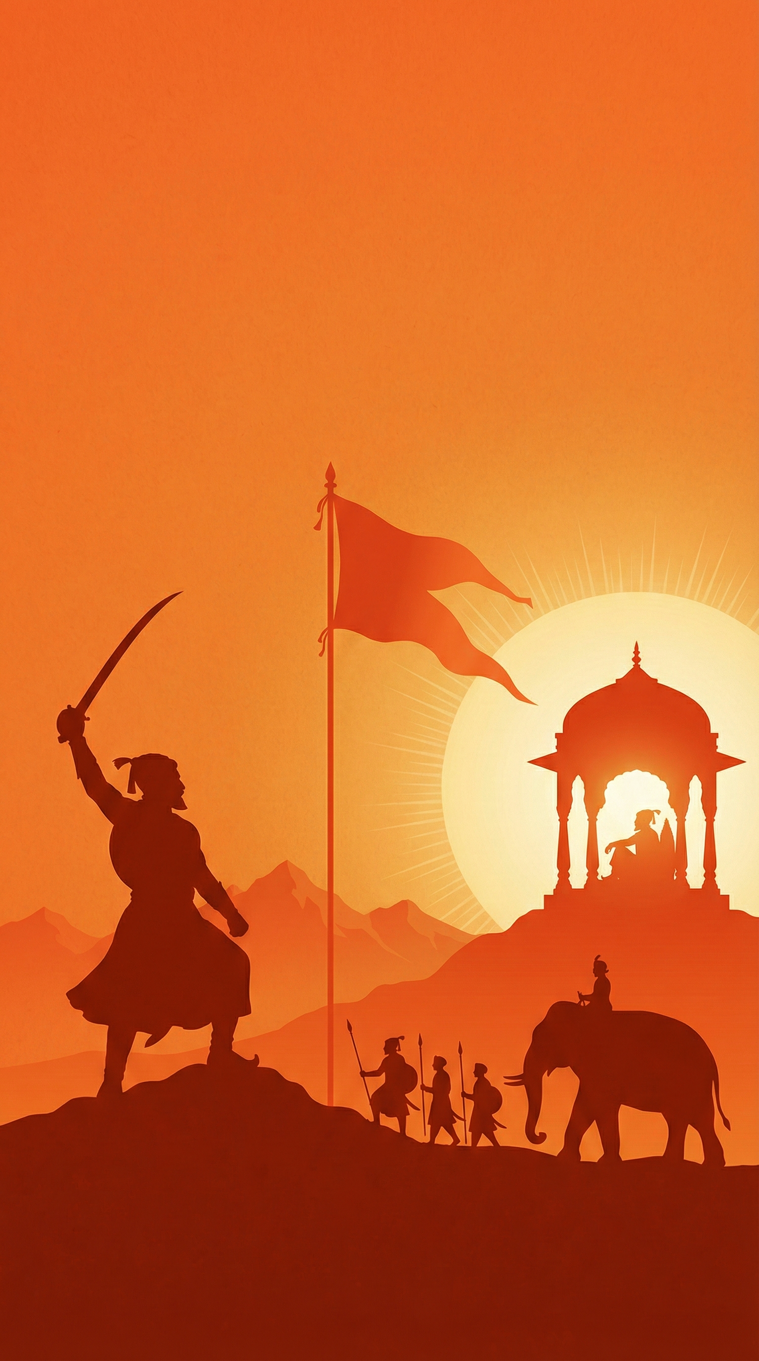 Shivaji Maharaj 4k Mobile Wallpaper HD 4K wallpaper for mobile and desktop, free HD background download for iPhone and laptop - FreezyStock