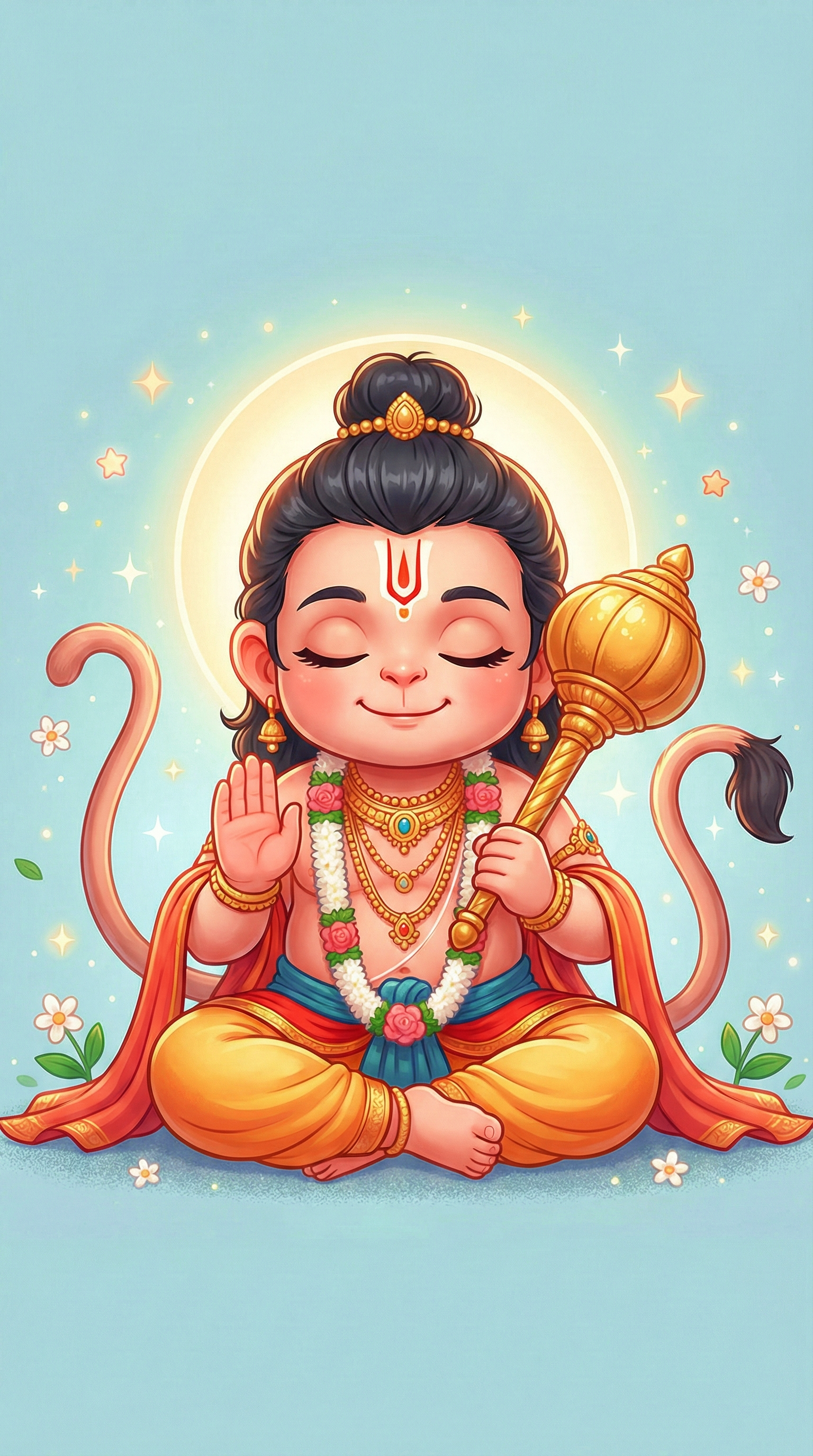 Bal Hanuman Form Iphone Wallpaper wallpaper 4k hd