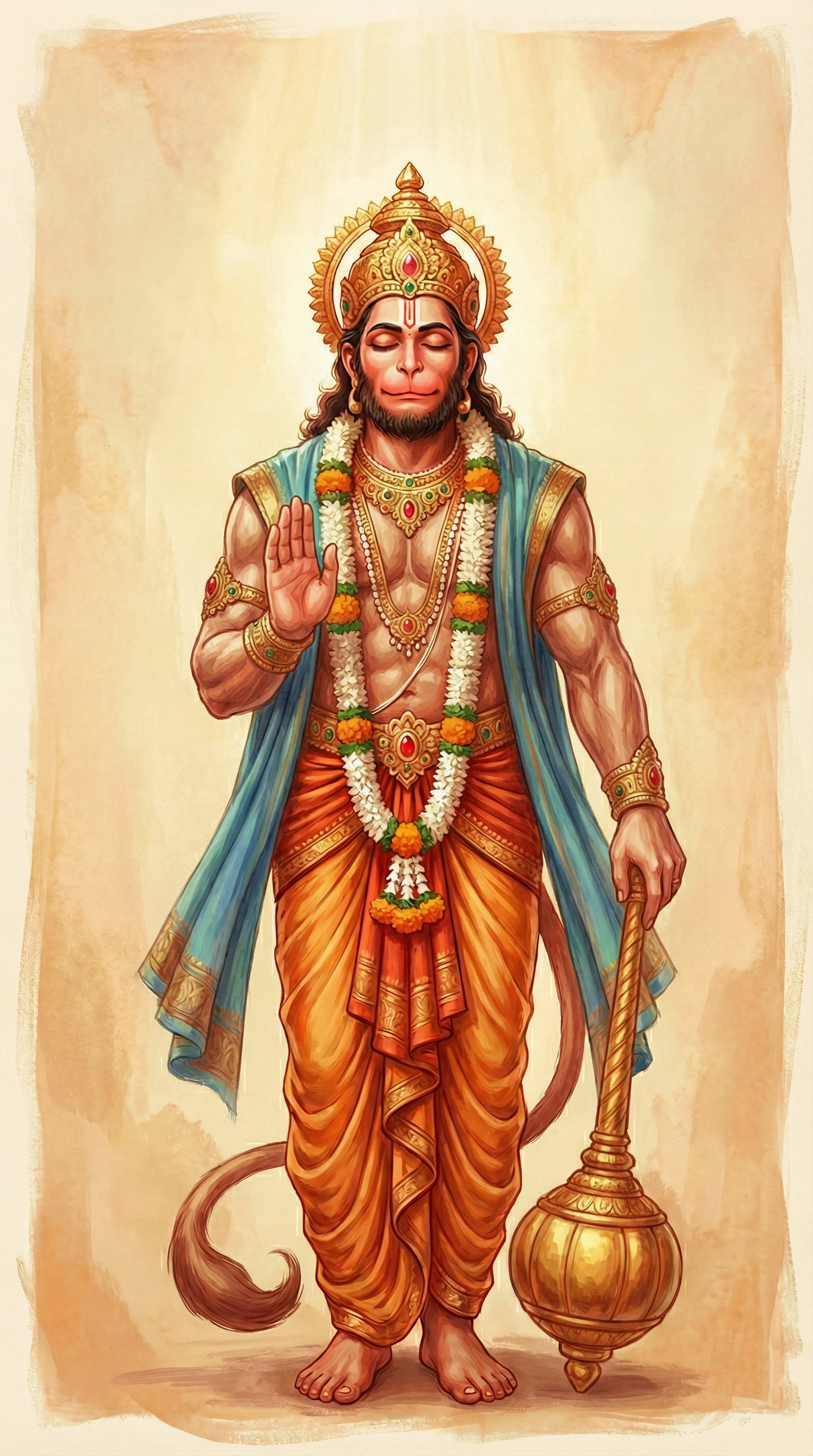 Hanuman 1080x1920 Iphone Wallpaper