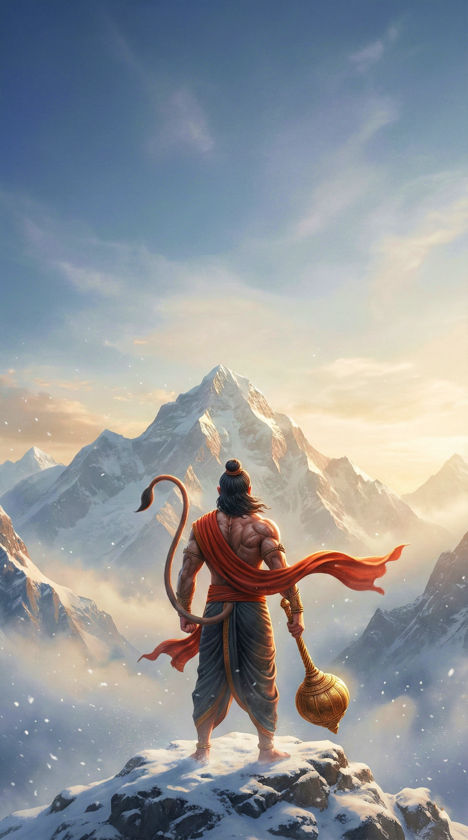 Hanuman Dark Theme Iphone Wallpaper wallpaper 4k hd