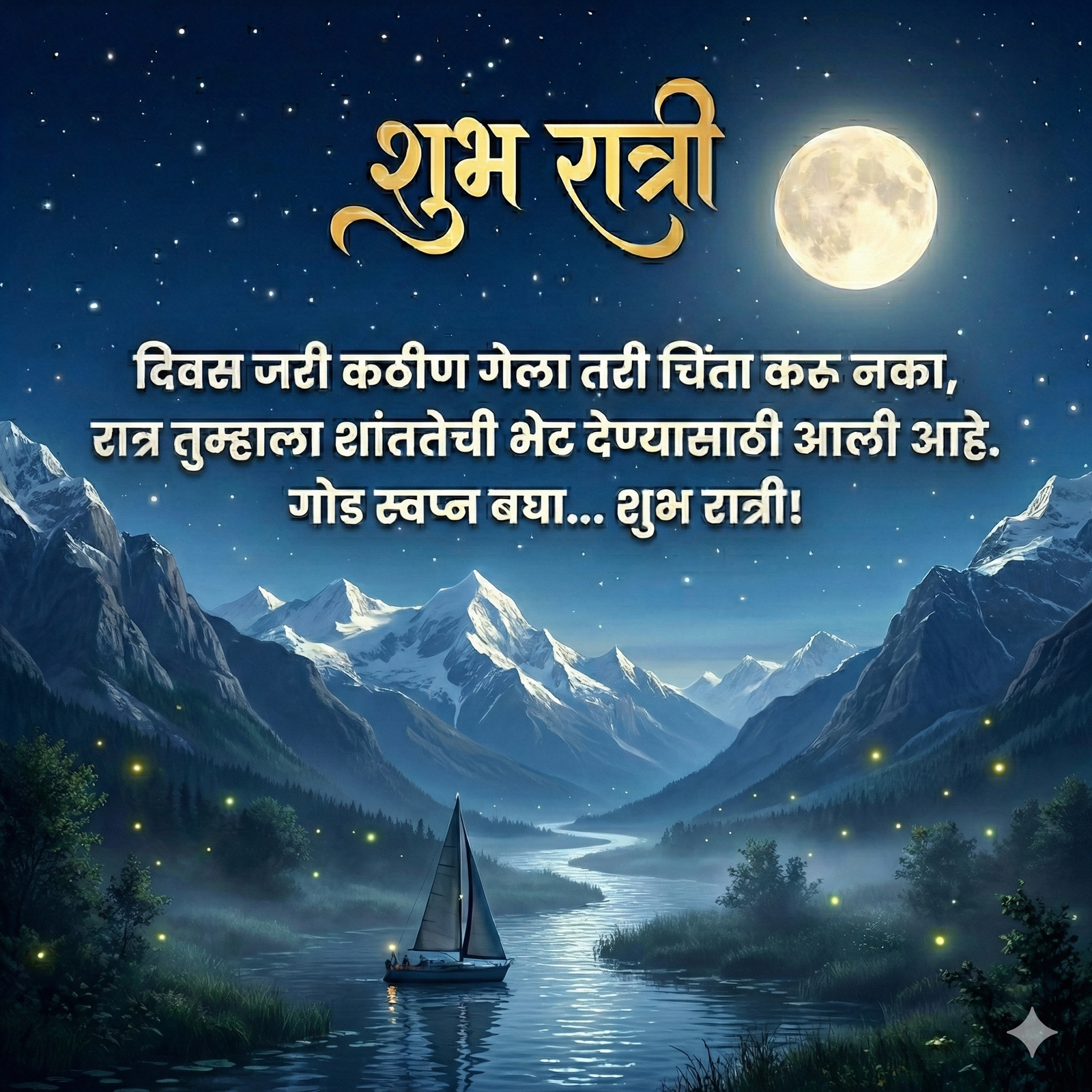 Hd Marathi Good Night Images For Status HD 4K wallpaper for mobile and desktop, free HD background download for iPhone and laptop - FreezyStock