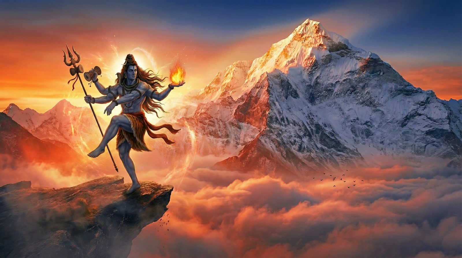 Mahakal Blessing Hd Desktop Wallpaper
