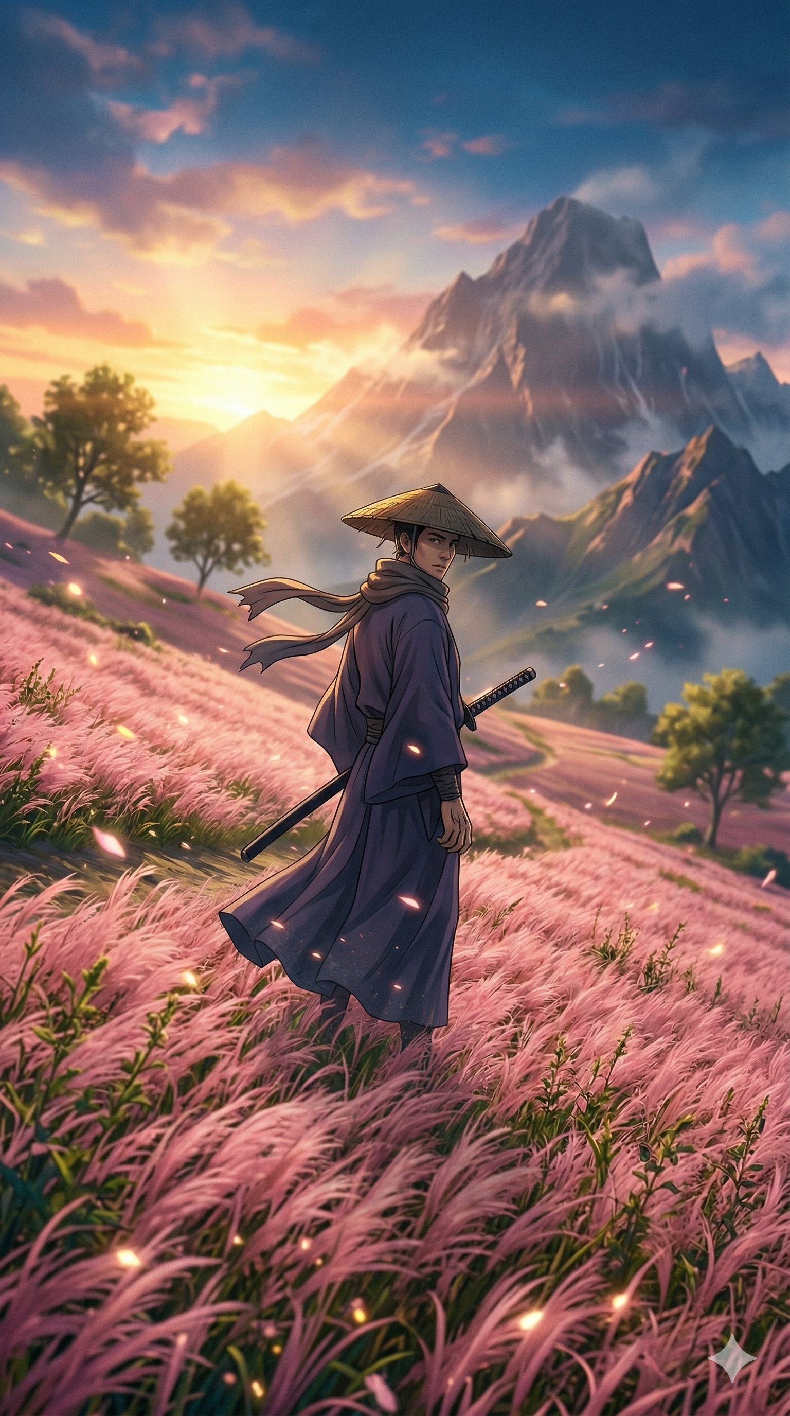Lone Samurai Wallpaper 4k Mobile