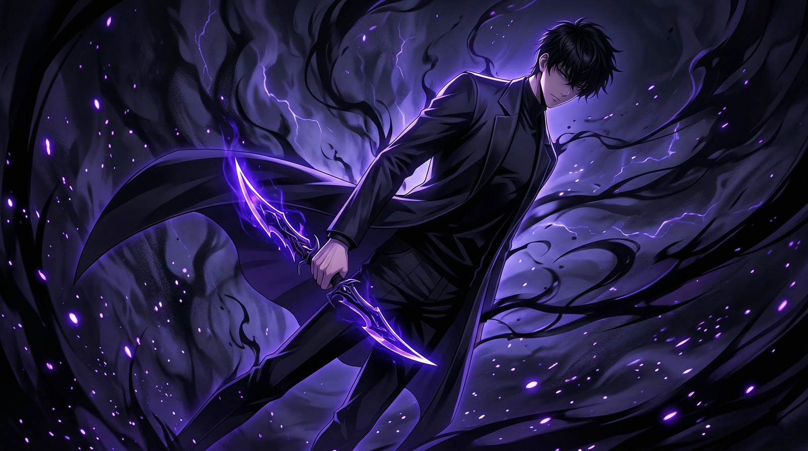 Solo Leveling Wallpaper 4k Shadow Monarc wallpaper 4k hd