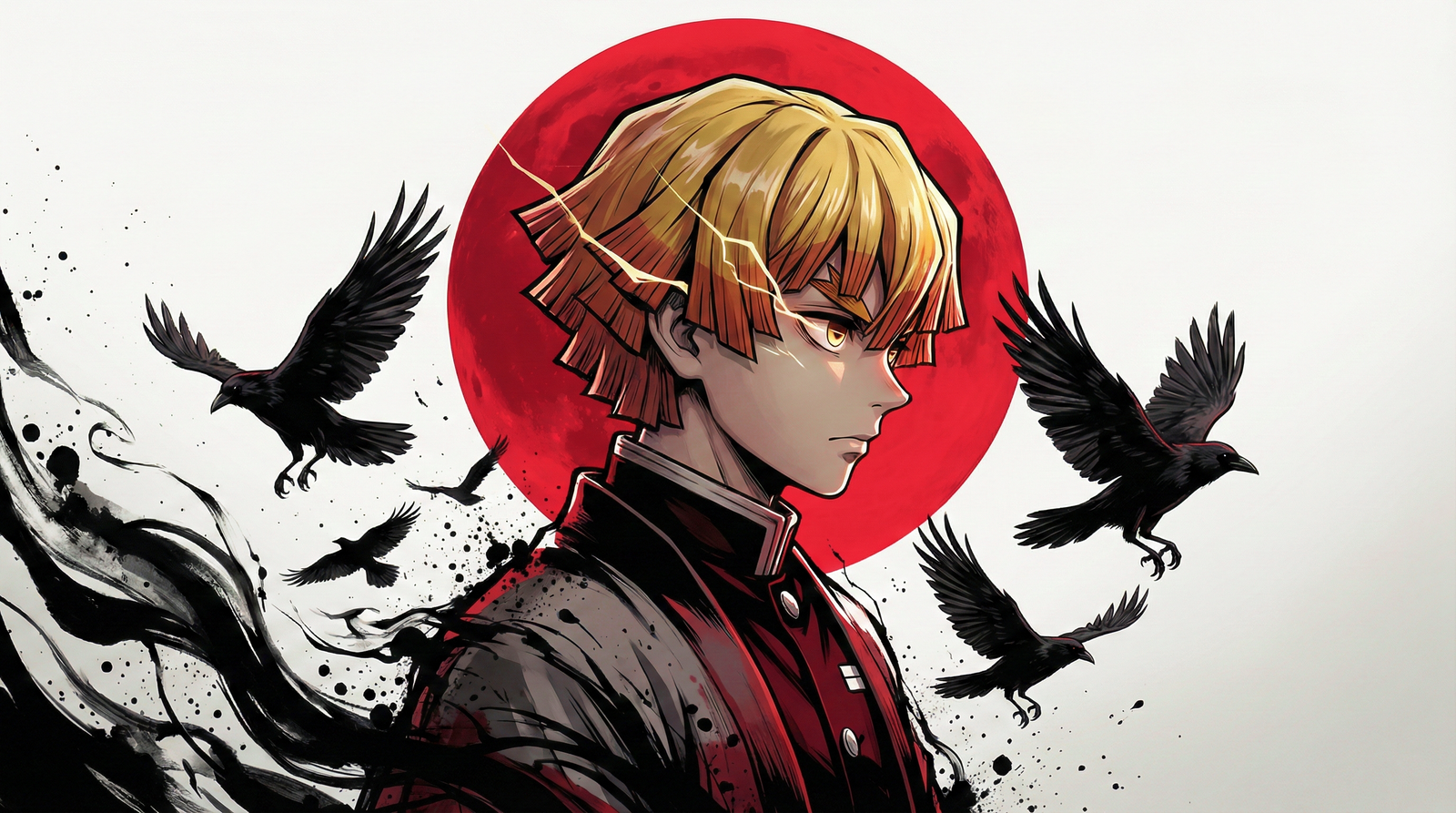 Zenitsu Wallpaper 4k Aesthetic