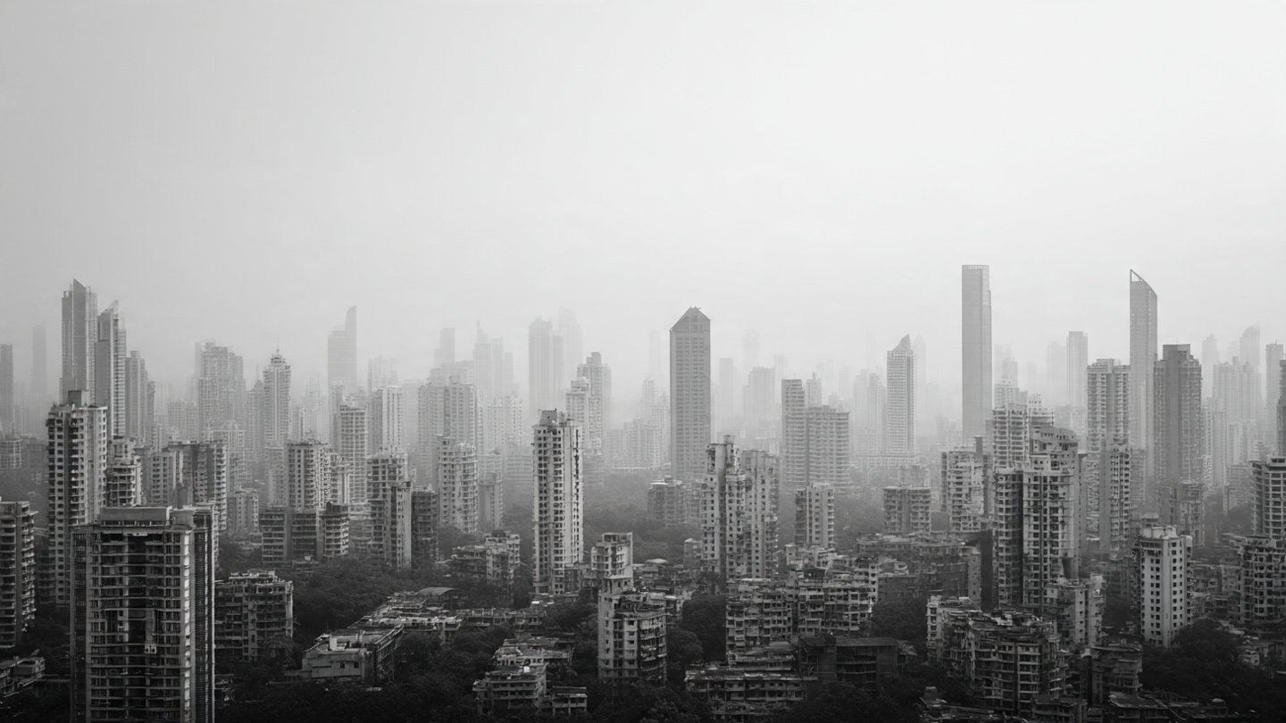 Mumbai Wallpaper Drone Shot 