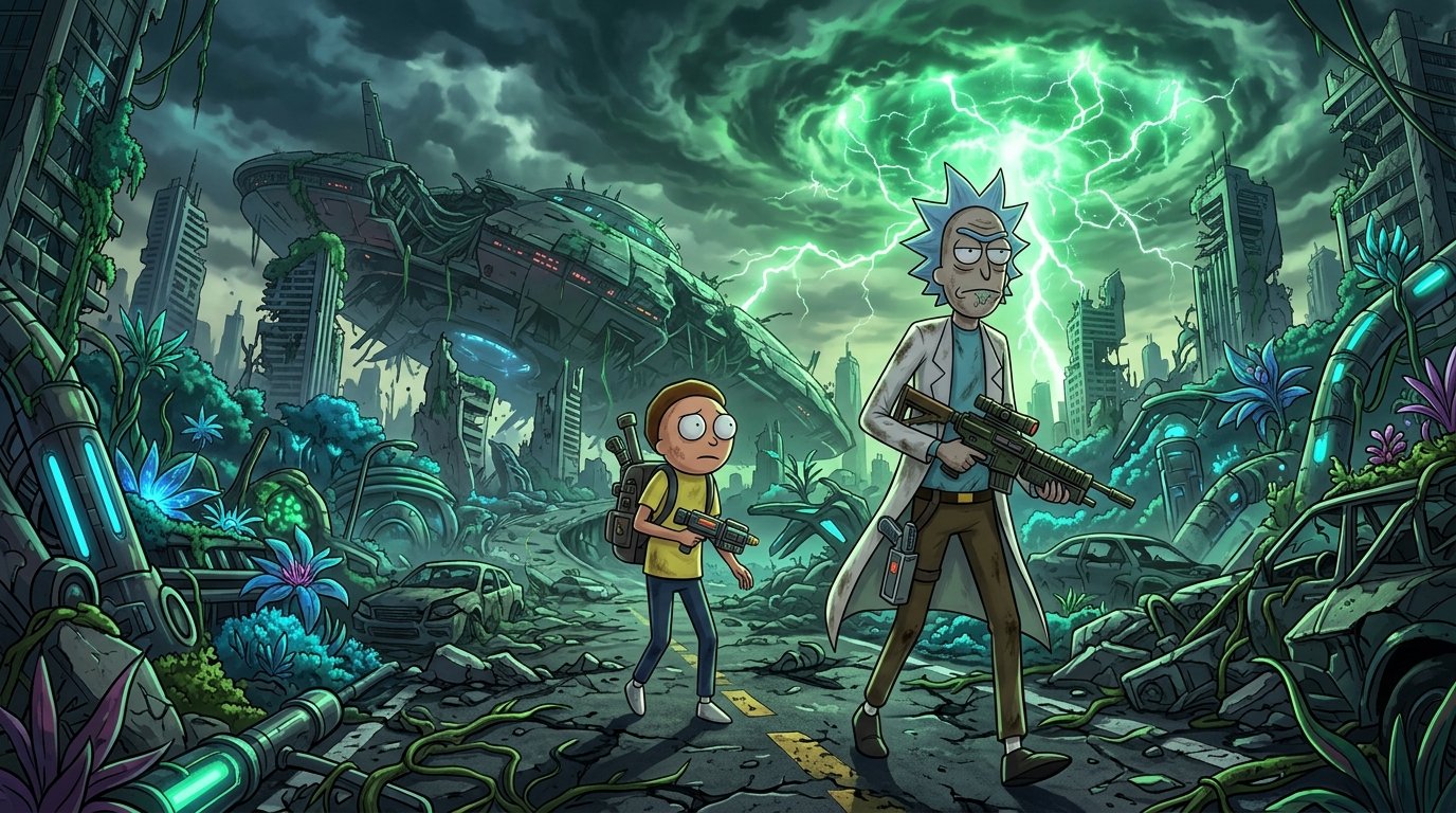 Rick And Morty Phone Wallpaper 4k 4k wallpaper