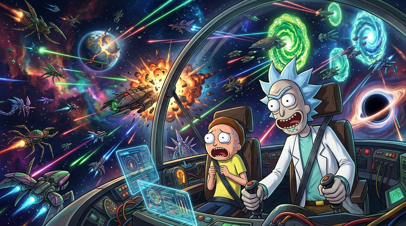 Rick And Morty Vertical Wallpaper Hd 4k wallpaper