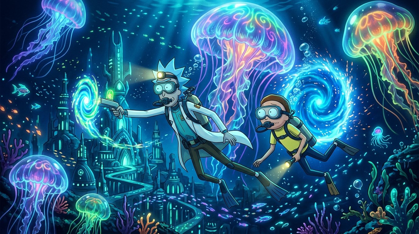 Rick Sanchez Cool Wallpaper For Desktop 4k wallpaper