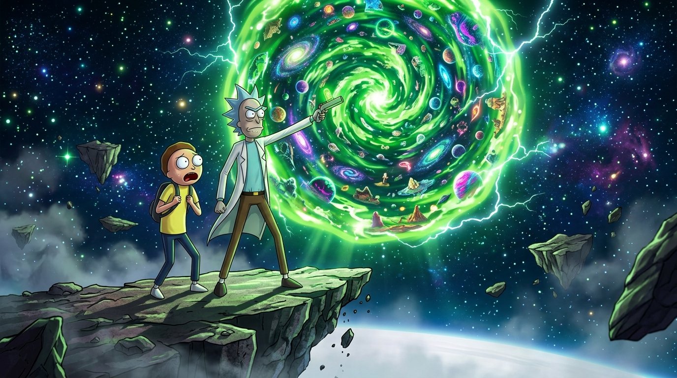 Evil Morty Dark Wallpaper For Pc 4k wallpaper